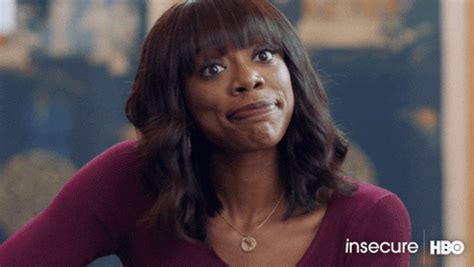 insecure gifs|insecure laughing gif.